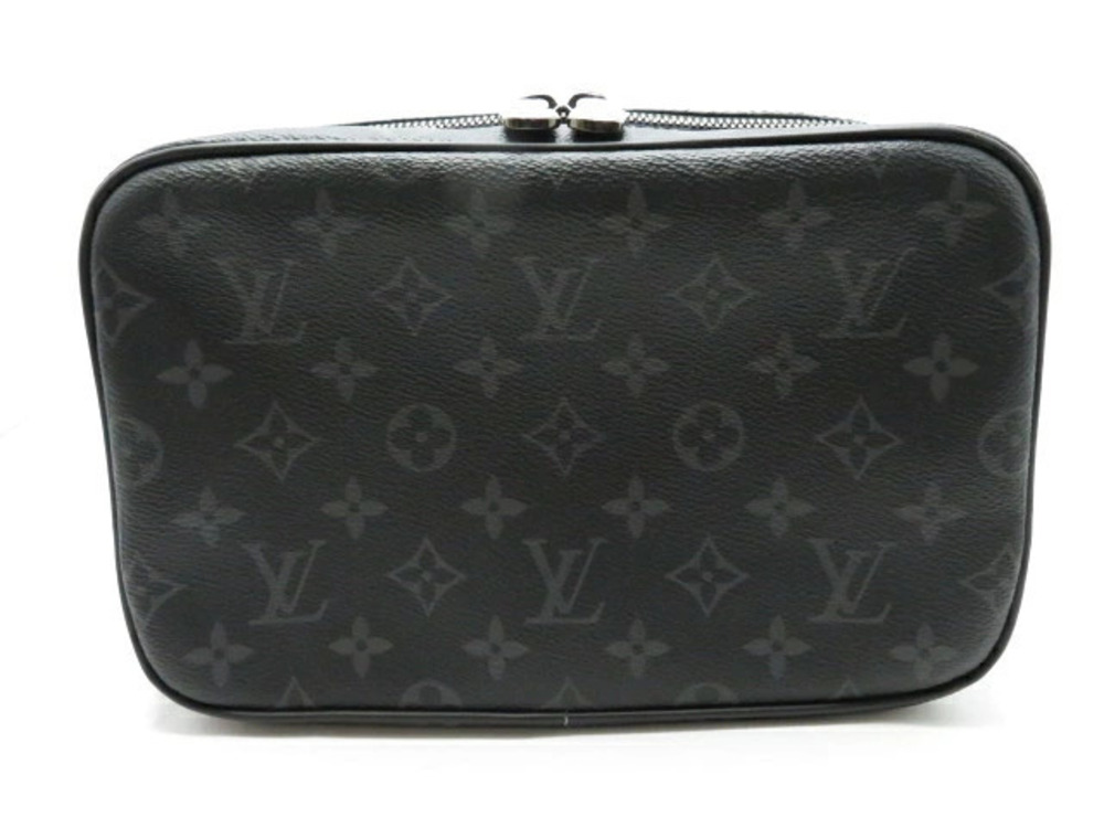 LOUIS VUITTON Handbag Trouse Toilette Monogram Eclipse Black
